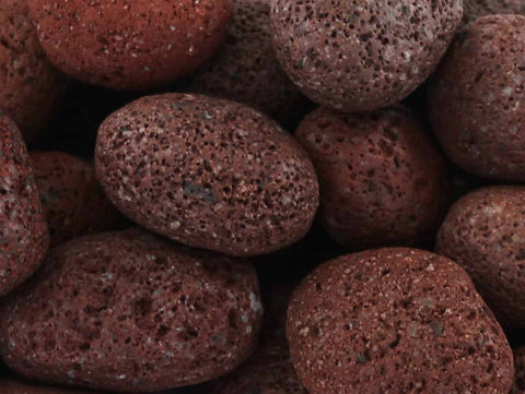 Rain Forest Red Lava Pebbles