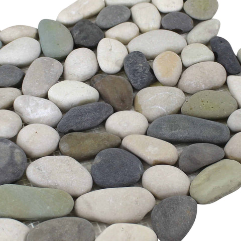 Blended Natural Pebble Tile