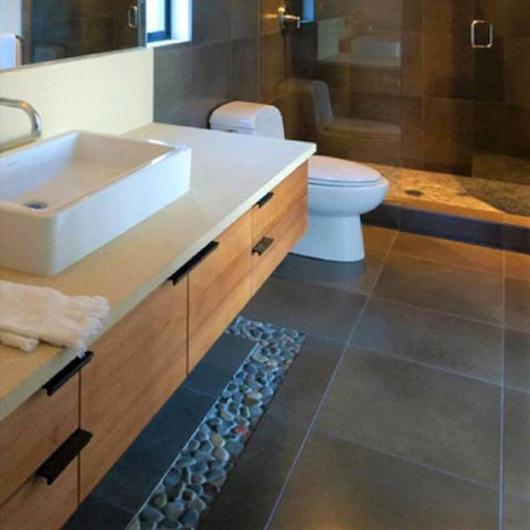 Blended Natural Pebble Tile