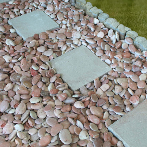 Rain Forest Bahama Pink Beach Pebbles