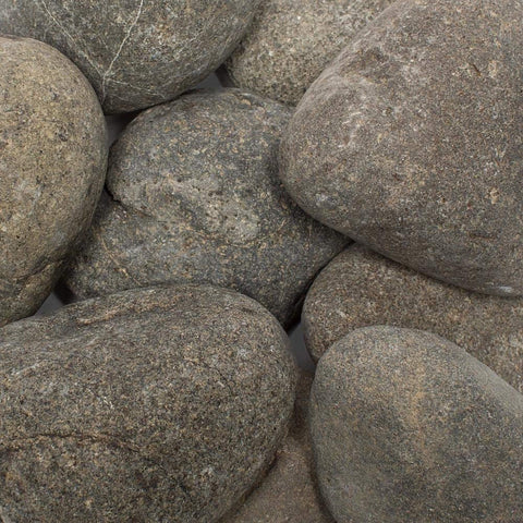 Rain Forest Grey Caribbean River Pebbles