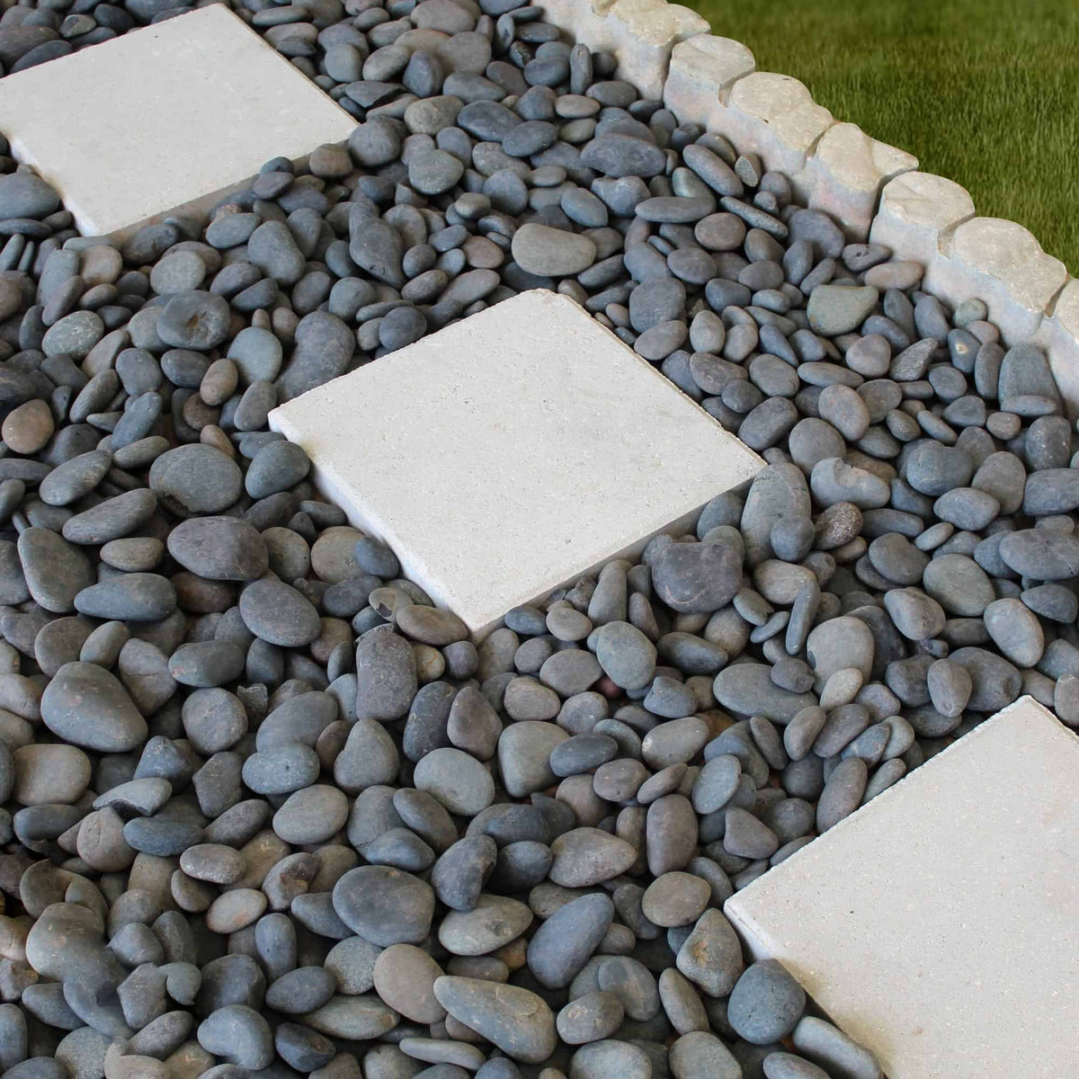 Grey Mexican Beach Pebbles | Natural Smooth Landscaping Stones – Margo ...