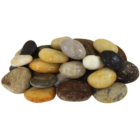 Rain Forest Mixed River Pebbles