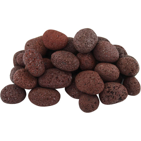 Rain Forest Red Lava Pebbles